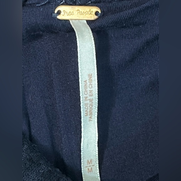 Free People All the Right Angles Bandage Midi Dress in Navy Size Medium - Picture 11 of 11